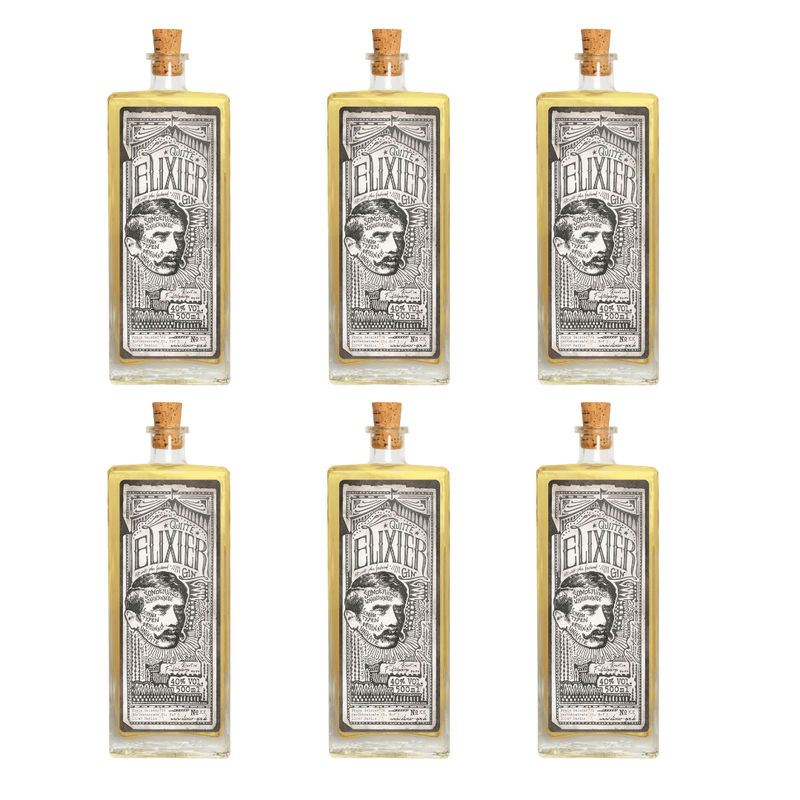 Elixier Quitte Gin | Kiste| 6x 50cl