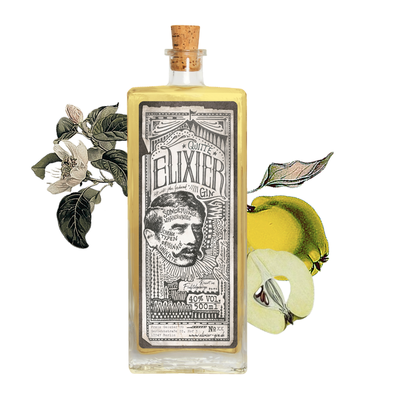 Elixier Quitte Gin | Kiste| 6x 50cl